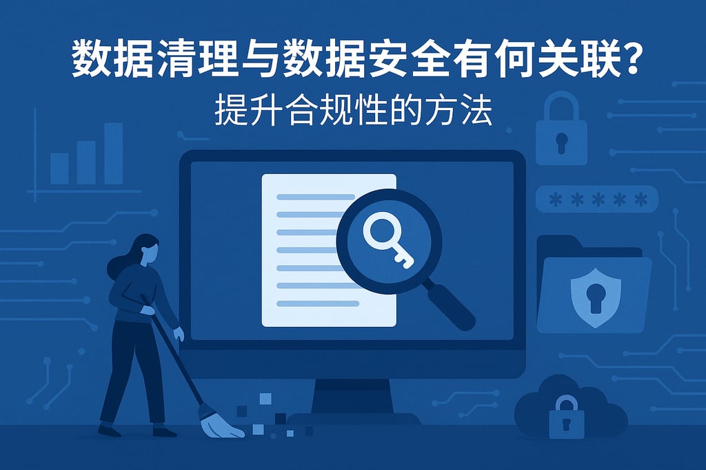数据清理与数据安全有何关联？提升合规性的方法