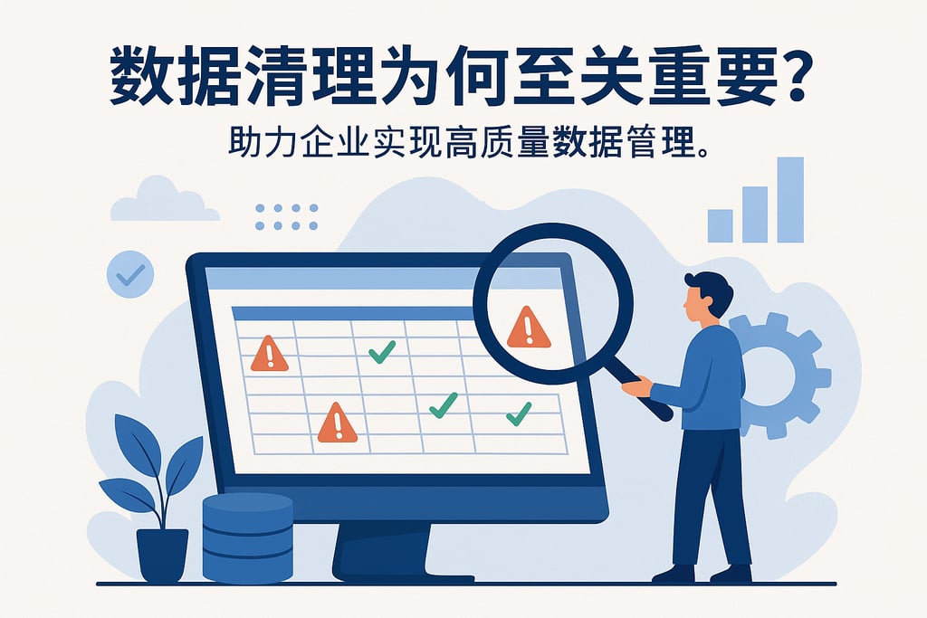 数据清理为何至关重要？助力企业实现高质量数据管理。