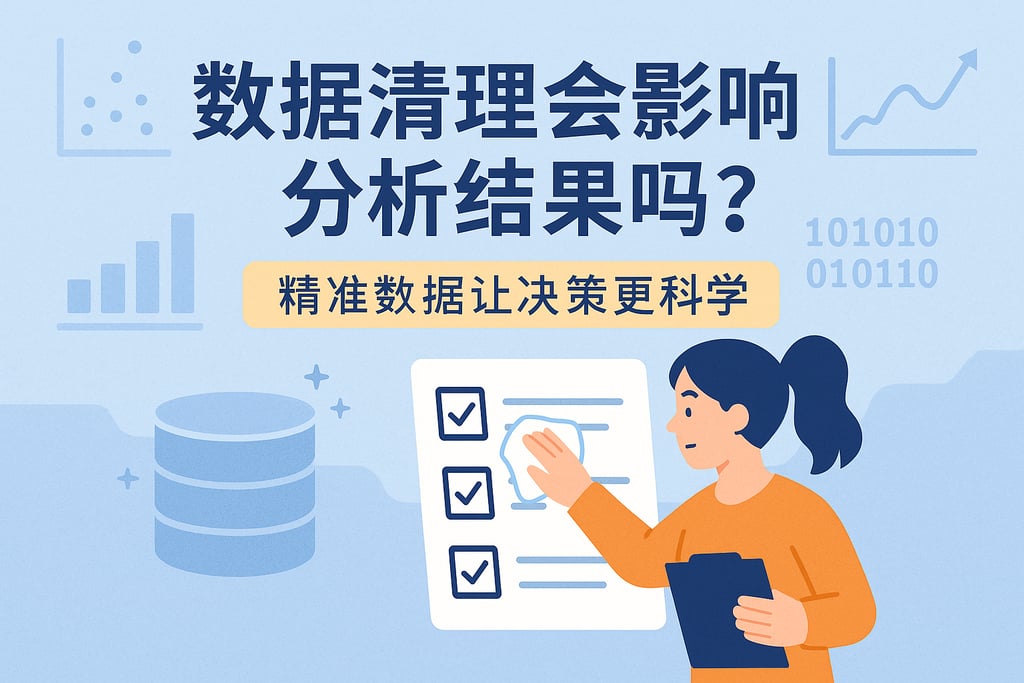数据清理会影响分析结果吗？精准数据让决策更科学