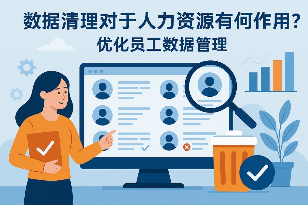 数据清理对于人力资源有何作用？优化员工数据管理
