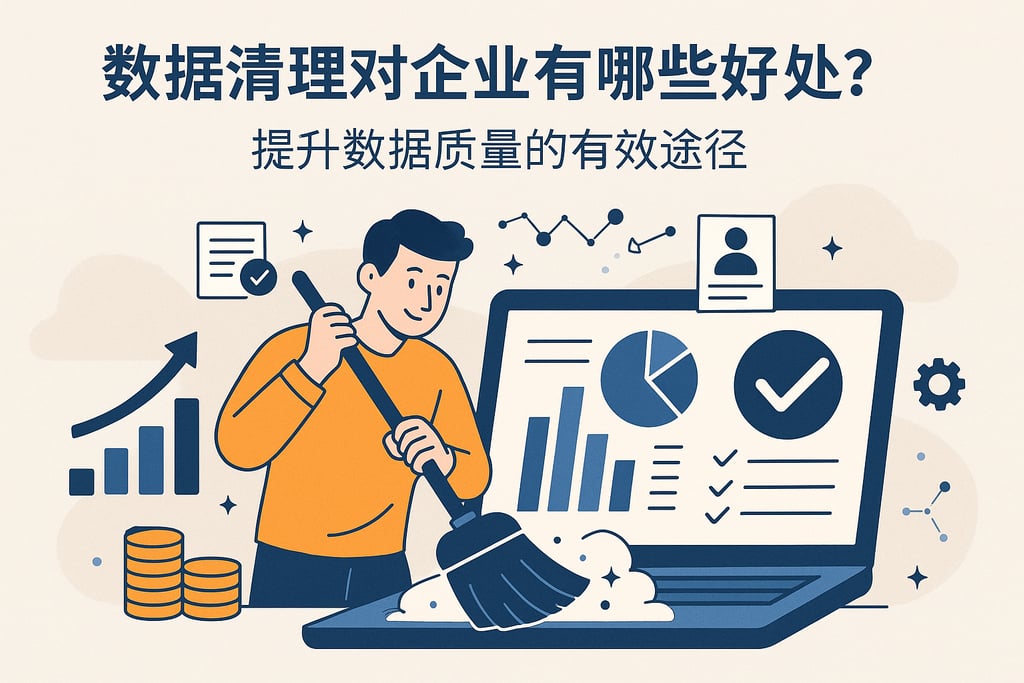 数据清理对企业有哪些好处？提升数据质量的有效途径