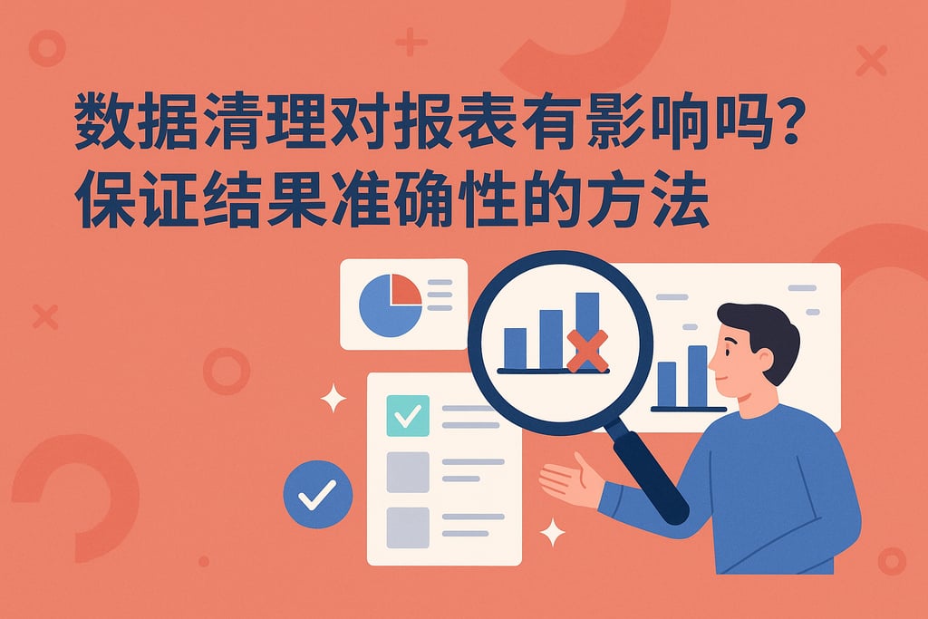 数据清理对报表有影响吗？保证结果准确性的方法