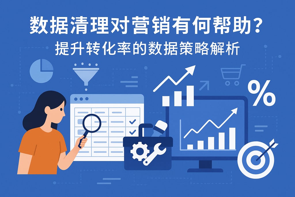 数据清理对营销有何帮助？提升转化率的数据策略解析。