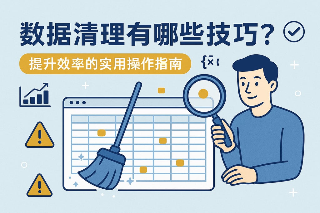 数据清理有哪些技巧？提升效率的实用操作指南