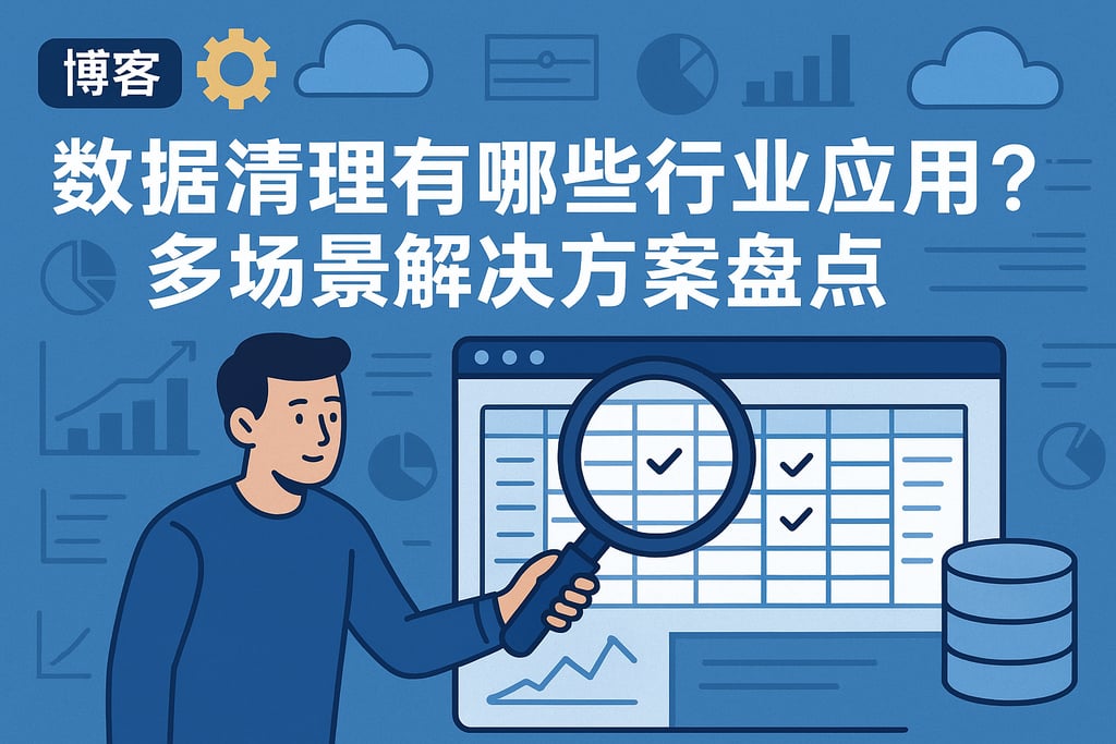 数据清理有哪些行业应用？多场景解决方案盘点