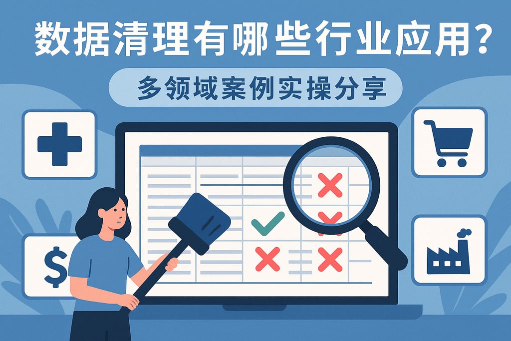 数据清理有哪些行业应用？多领域案例实操分享