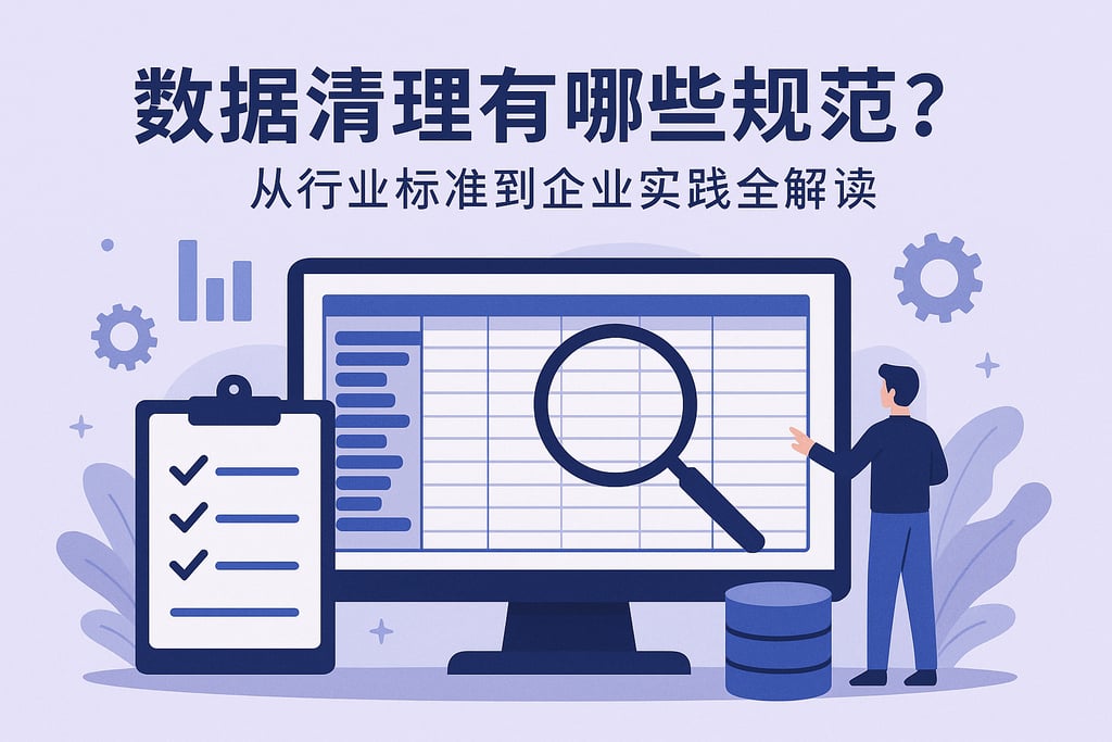 数据清理有哪些规范？从行业标准到企业实践全解读