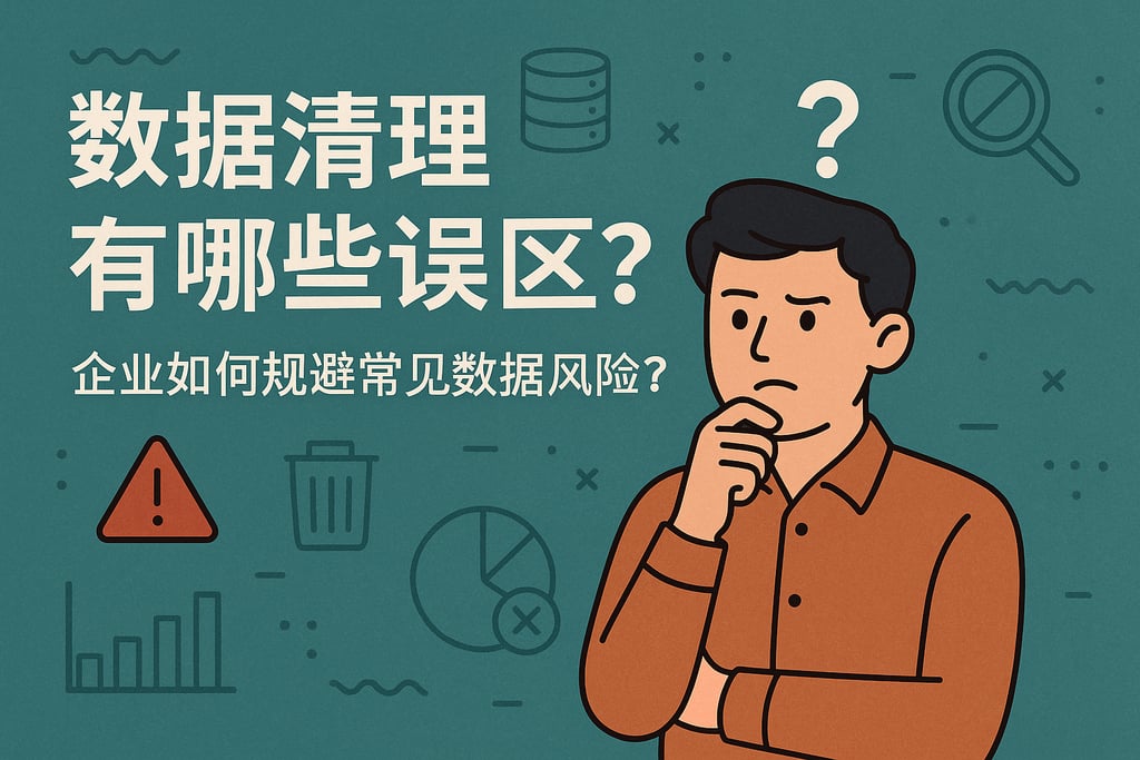 数据清理有哪些误区？企业如何规避常见数据风险？