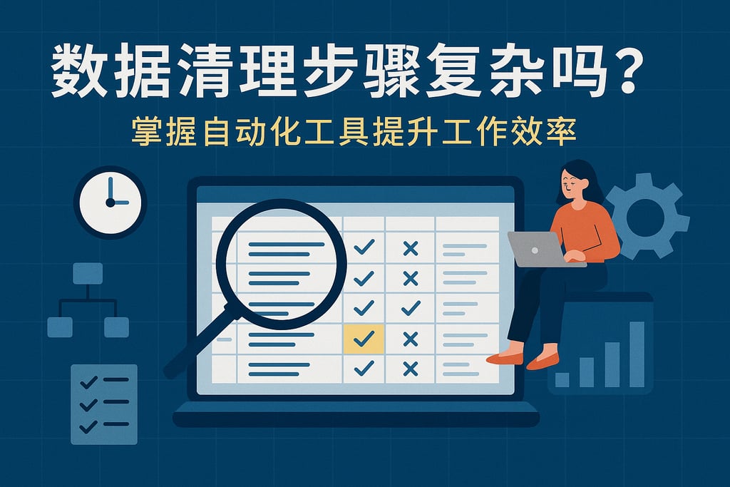数据清理步骤复杂吗？掌握自动化工具提升工作效率