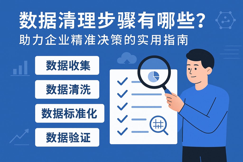 数据清理步骤有哪些？助力企业精准决策的实用指南
