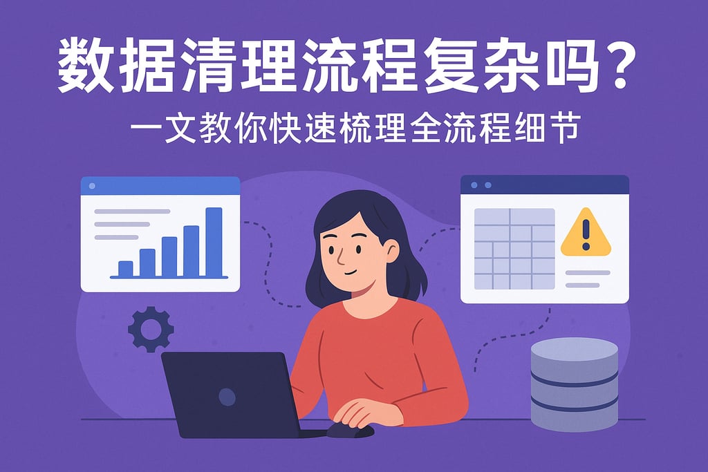 数据清理流程复杂吗？一文教你快速梳理全流程细节