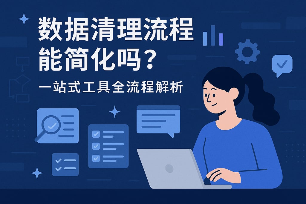 数据清理流程能简化吗？一站式工具全流程解析
