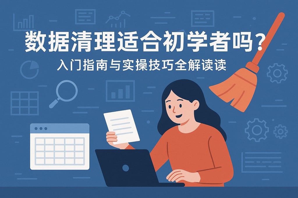 数据清理适合初学者吗？入门指南与实操技巧全解读
