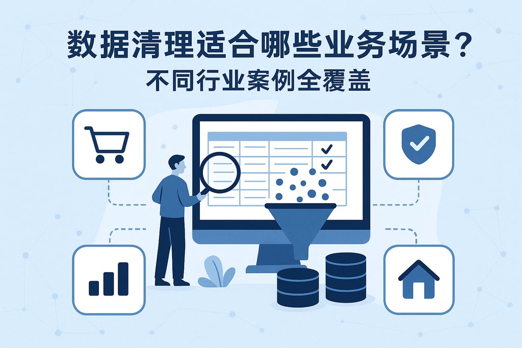 数据清理适合哪些业务场景？不同行业案例全覆盖