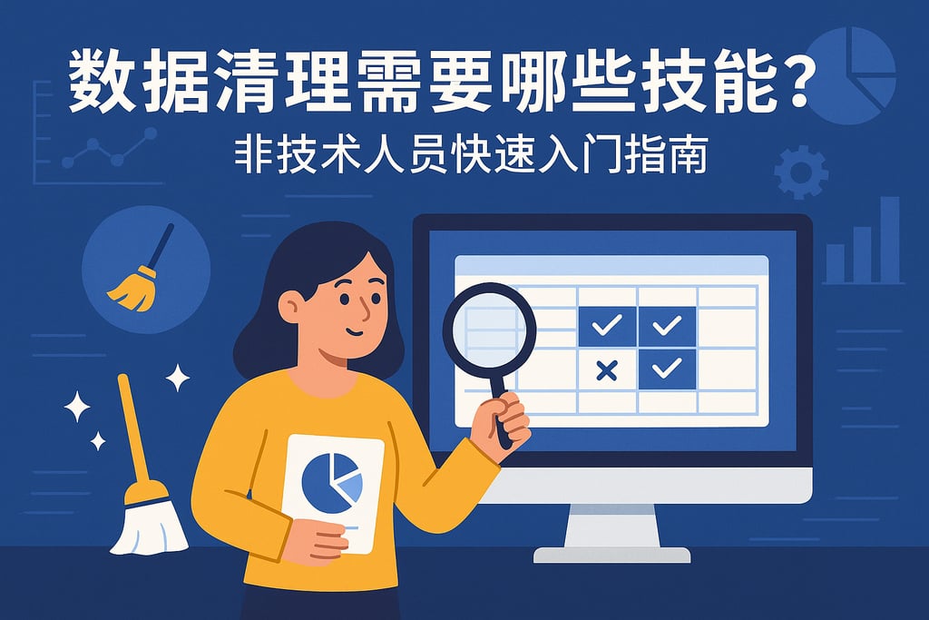 数据清理需要哪些技能？非技术人员快速入门指南