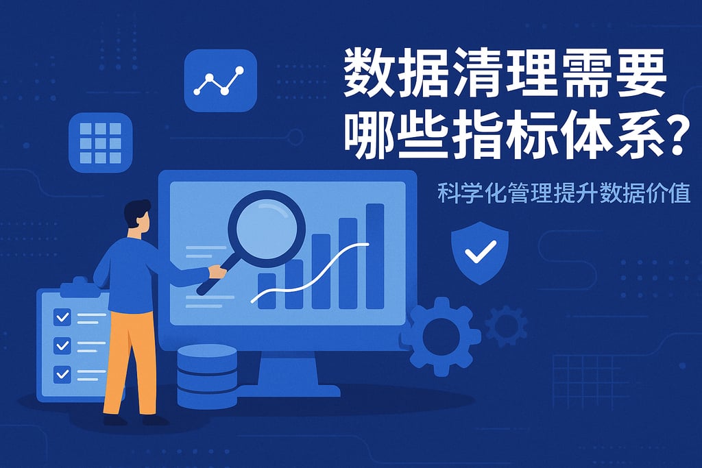 数据清理需要哪些指标体系？科学化管理提升数据价值