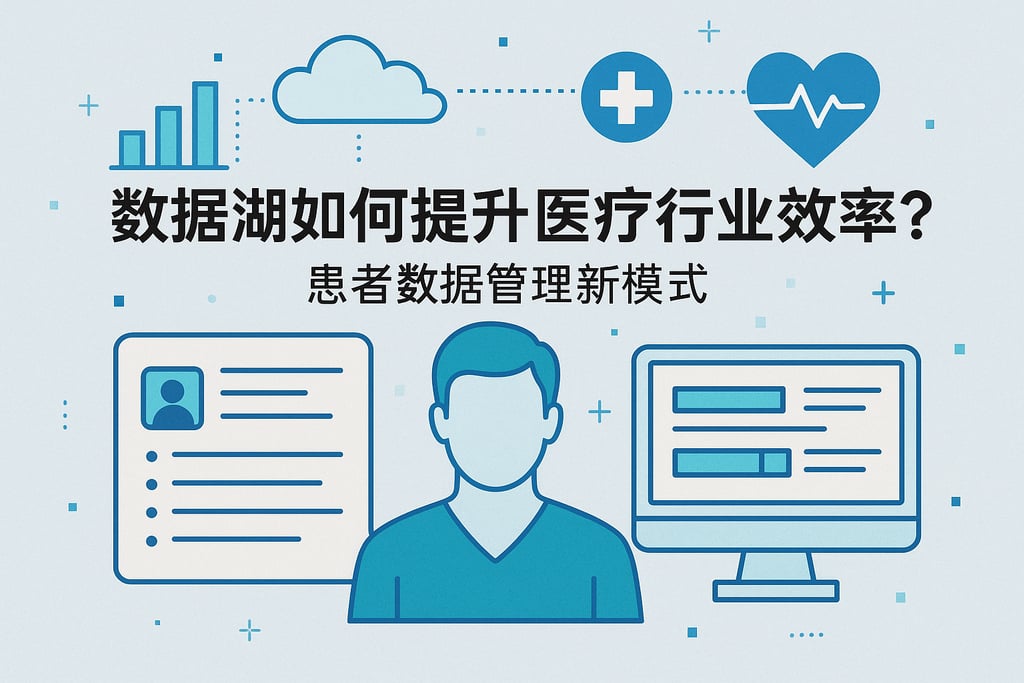 数据湖如何提升医疗行业效率？患者数据管理新模式