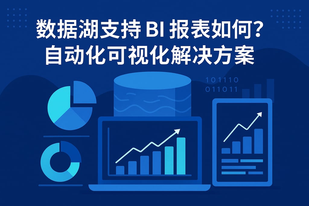 数据湖对BI报表支持如何？自动化可视化解决方案