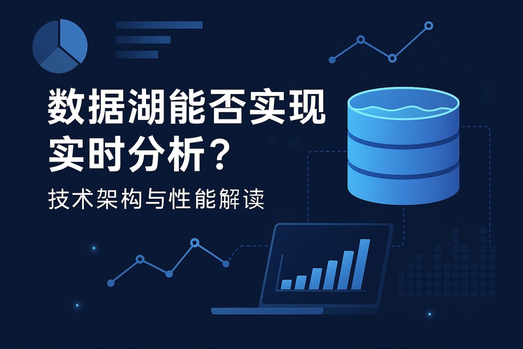 数据湖能否实现实时分析？技术架构与性能解读