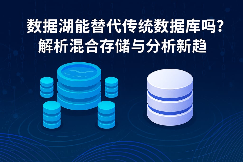 数据湖能替代传统数据库吗？解析混合存储与分析新趋势