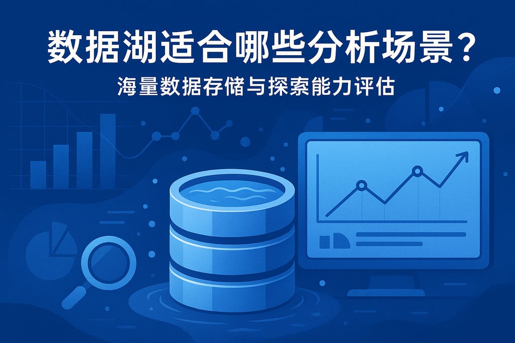 数据湖适合哪些分析场景？海量数据存储与探索能力评估