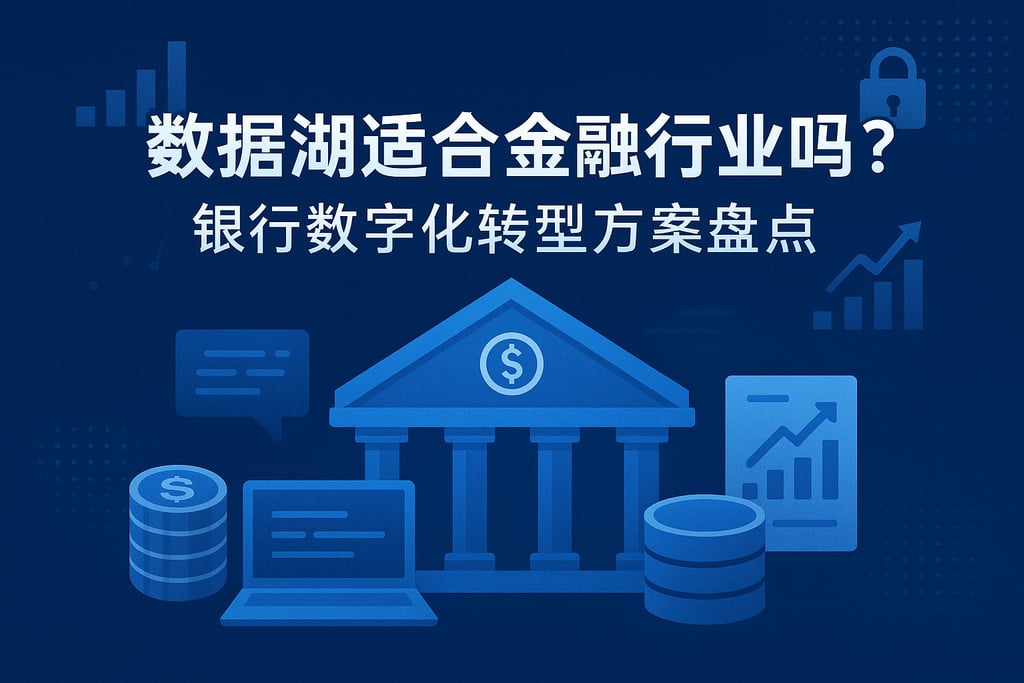 数据湖适合金融行业吗？银行数字化转型方案盘点