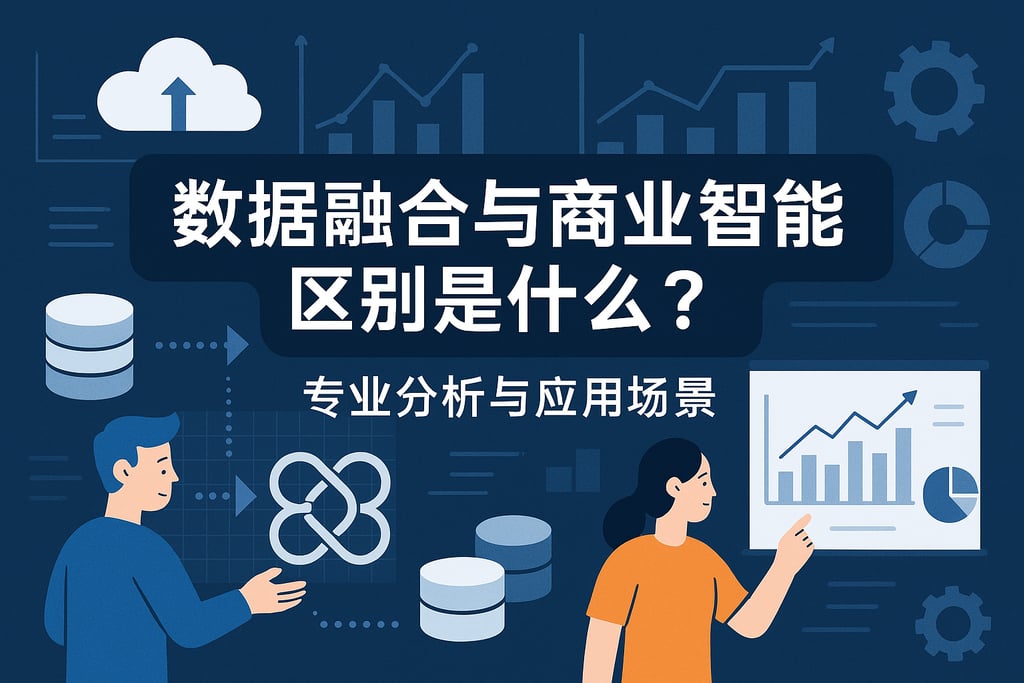 数据融合与商业智能区别是什么？专业分析与应用场景