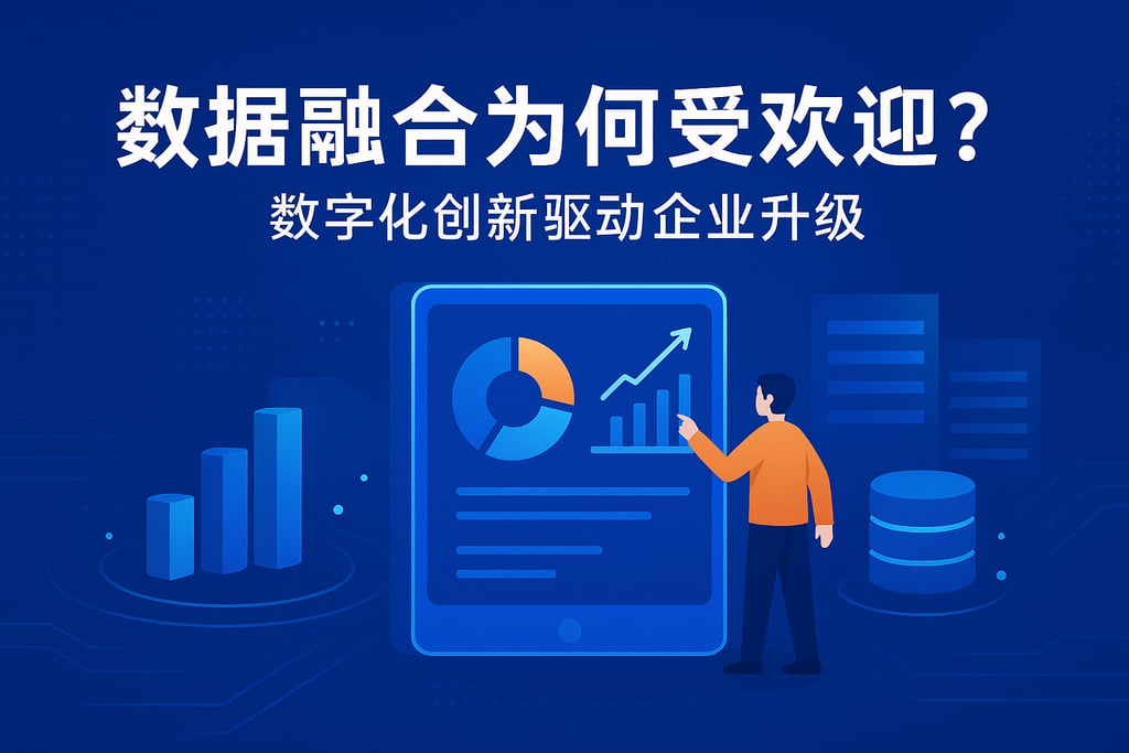 数据融合为何受欢迎？数字化创新驱动企业升级