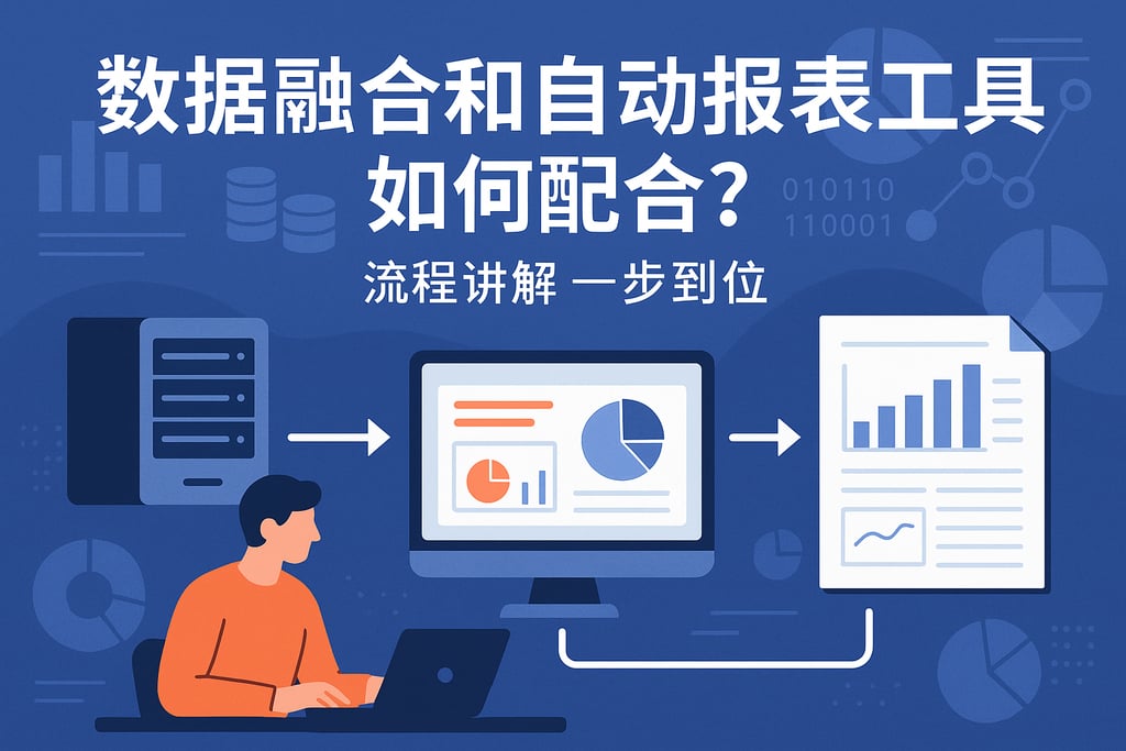 数据融合和自动报表工具如何配合？流程讲解一步到位