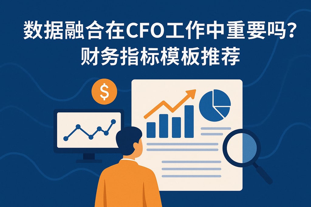 数据融合在CFO工作中重要吗？财务指标模板推荐
