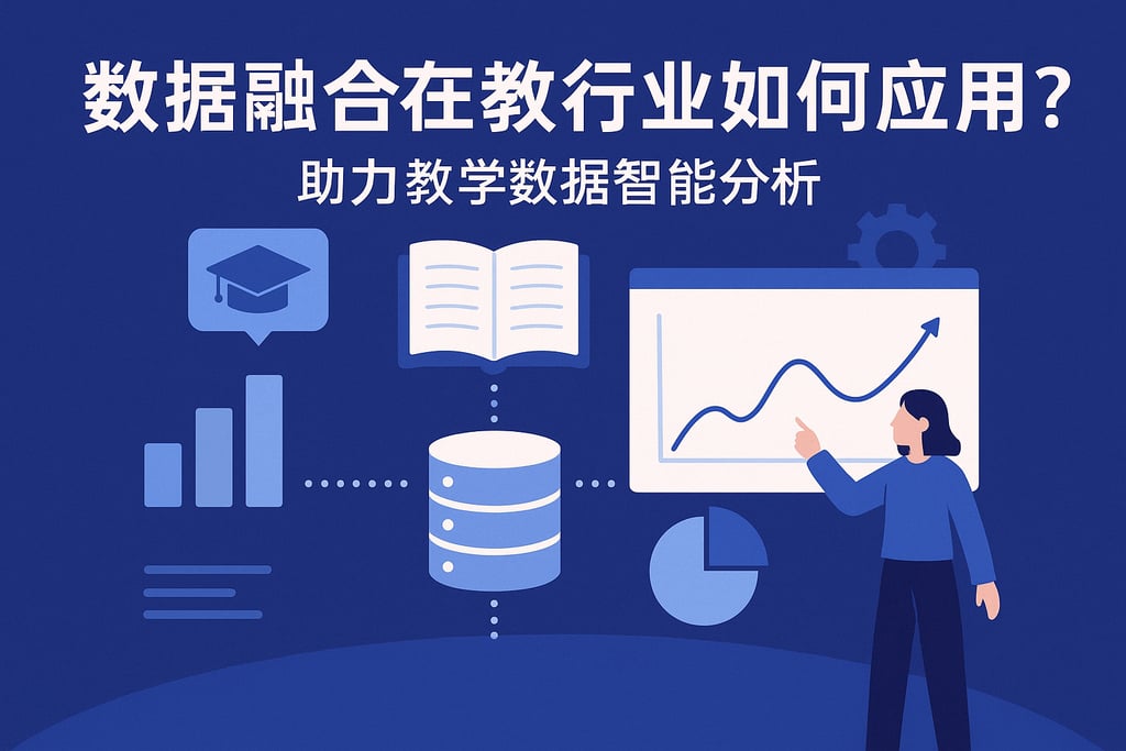 数据融合在教育行业如何应用？助力教学数据智能分析