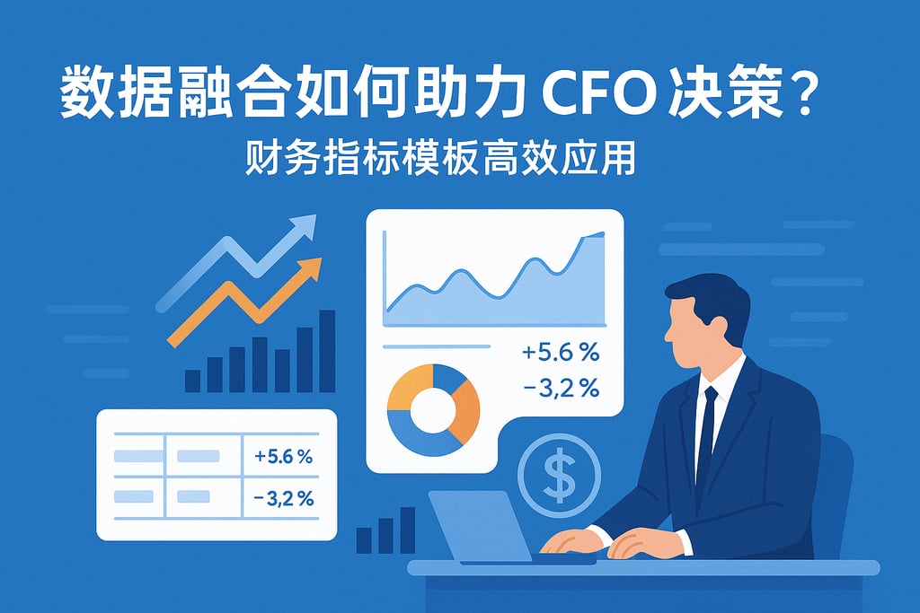 数据融合如何助力CFO决策？财务指标模板高效应用