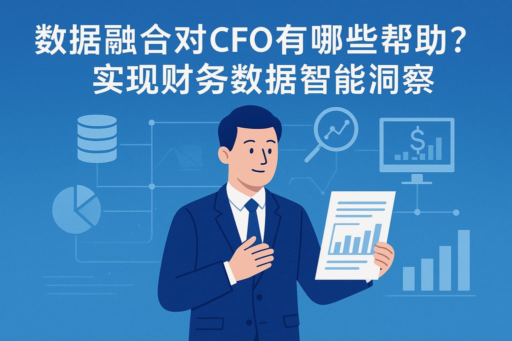 数据融合对CFO有哪些帮助？实现财务数据智能洞察