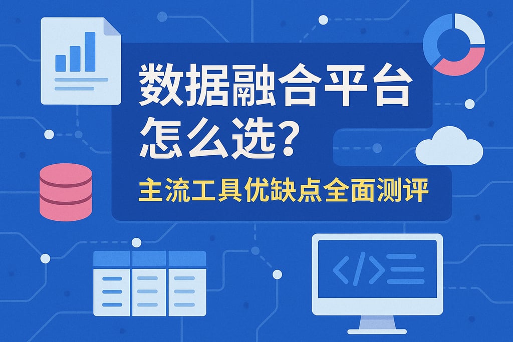 数据融合平台怎么选？主流工具优缺点全面测评