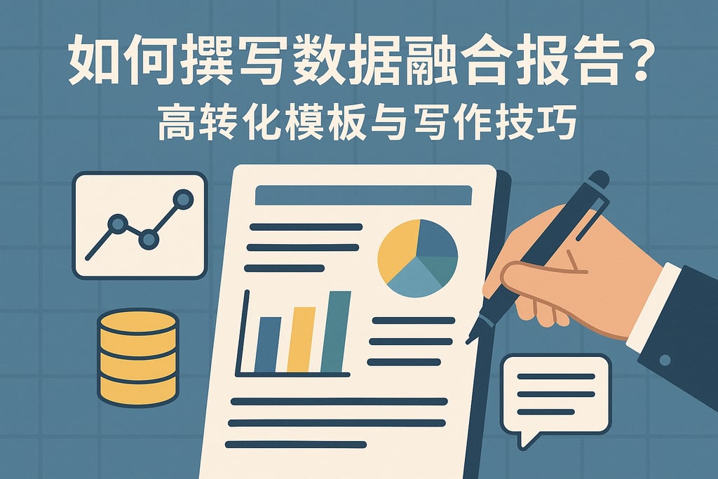 数据融合报告如何撰写？高转化模板与写作技巧