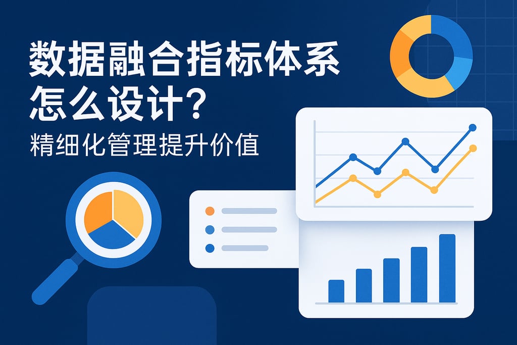 数据融合指标体系怎么设计？精细化管理提升价值