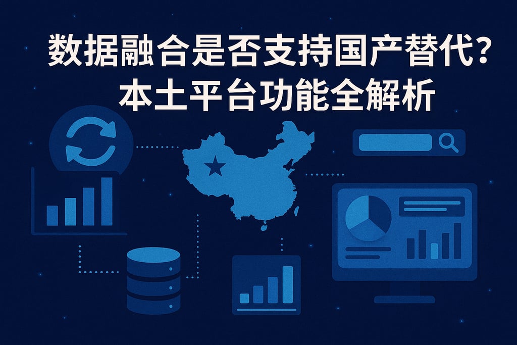 数据融合是否支持国产替代？本土平台功能全解析