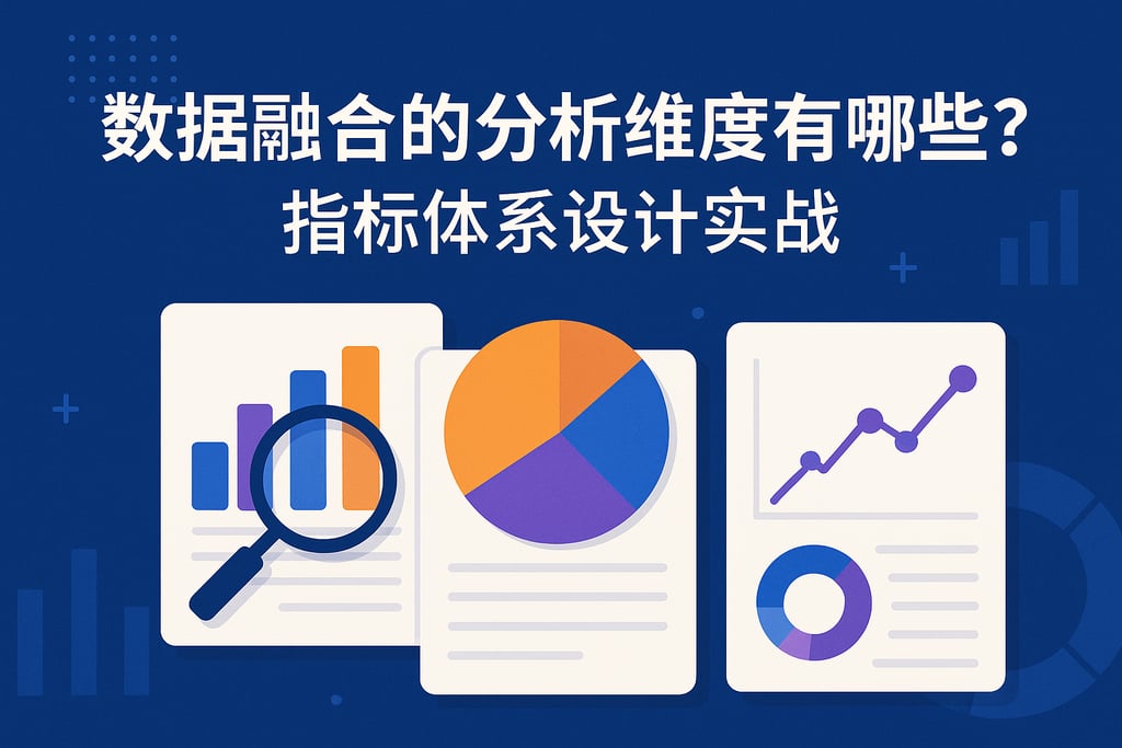 数据融合的分析维度有哪些？指标体系设计实战