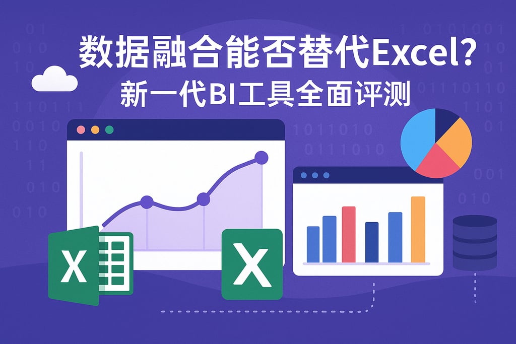 数据融合能否替代Excel？新一代BI工具全面评测