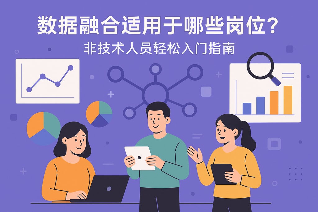 数据融合适用于哪些岗位？非技术人员轻松入门指南