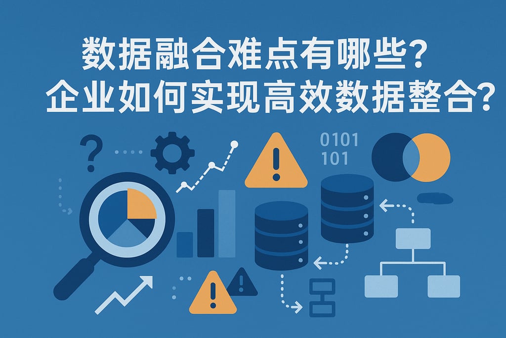 数据融合难点有哪些？企业如何实现高效数据整合？
