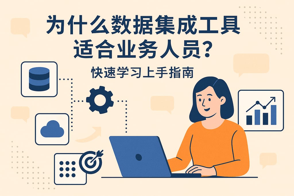 数据集成工具为什么适合业务人员？快速学习上手指南