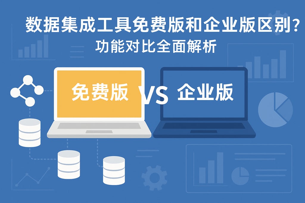数据集成工具免费版和企业版区别？功能对比全面解析