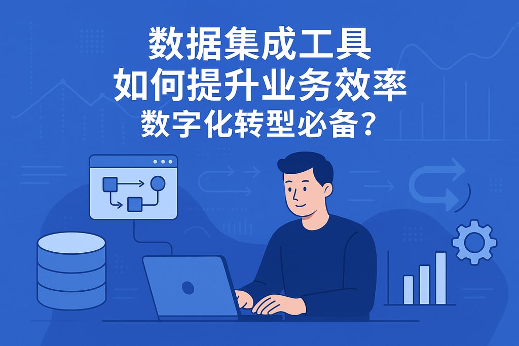 数据集成工具如何提升业务效率？企业数字化转型必备