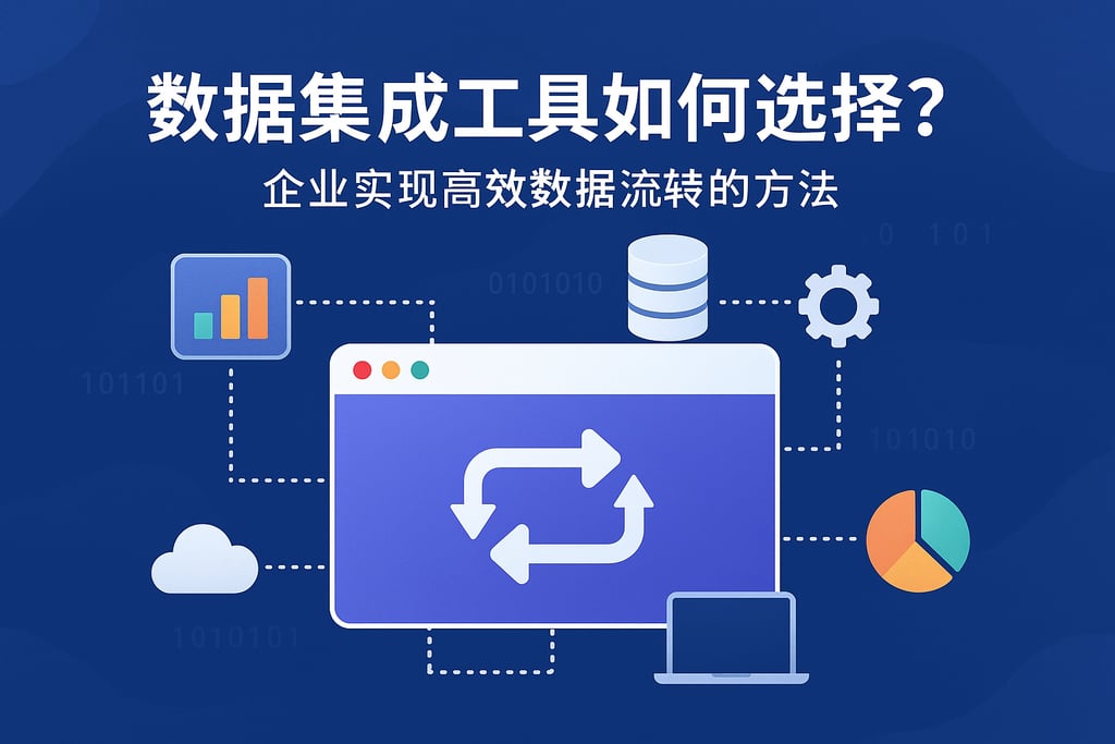 数据集成工具如何选择？企业实现高效数据流转的方法