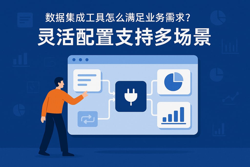 数据集成工具怎么满足业务需求？灵活配置支持多场景