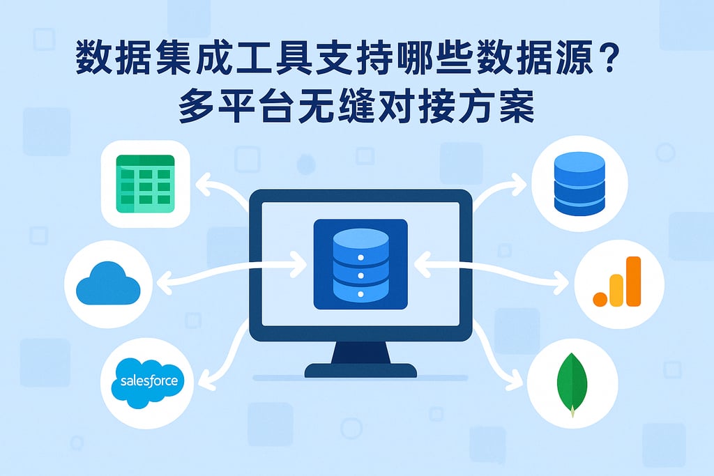 数据集成工具支持哪些数据源？多平台无缝对接方案