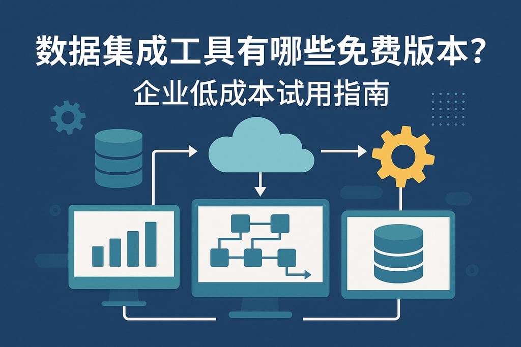 数据集成工具有哪些免费版本？企业低成本试用指南