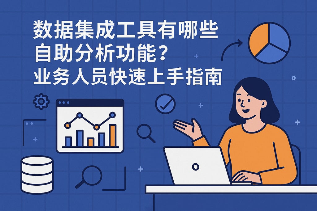 数据集成工具有哪些自助分析功能？业务人员快速上手指南