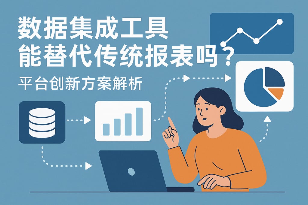 数据集成工具能替代传统报表吗？平台创新方案解析